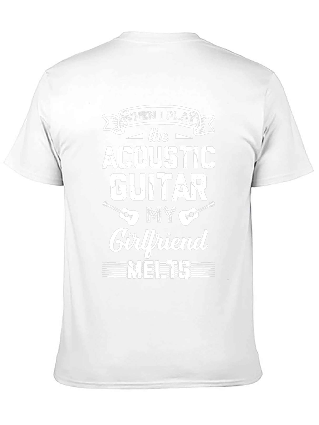 Acoustic Guitar Girlfriend Melts T-Shirt