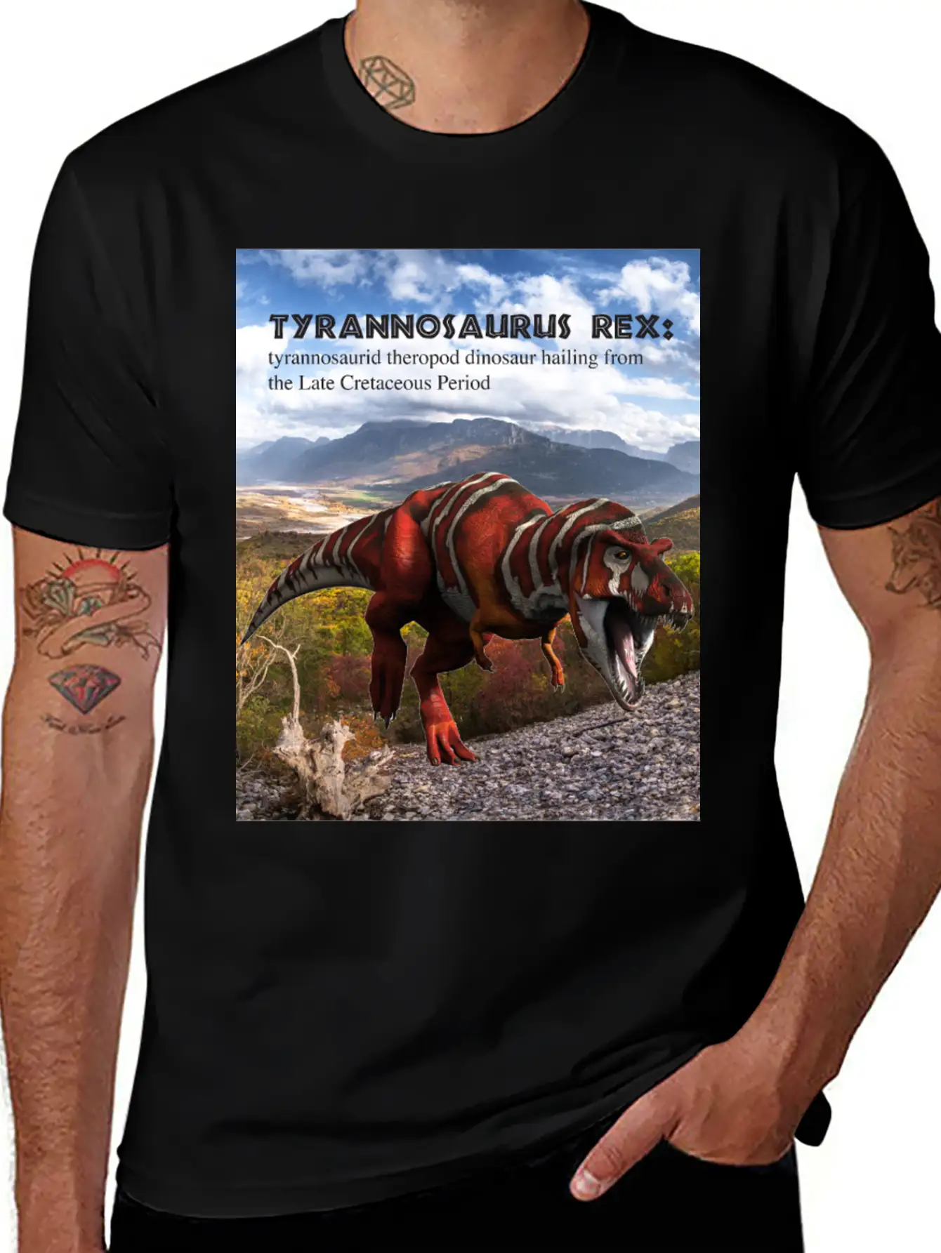 65 MCMLXV TYRANNOSAURUS REX CRETACEOUS DINOSAUR Classic Cotton Tee – Unisex Comfort For Any Season