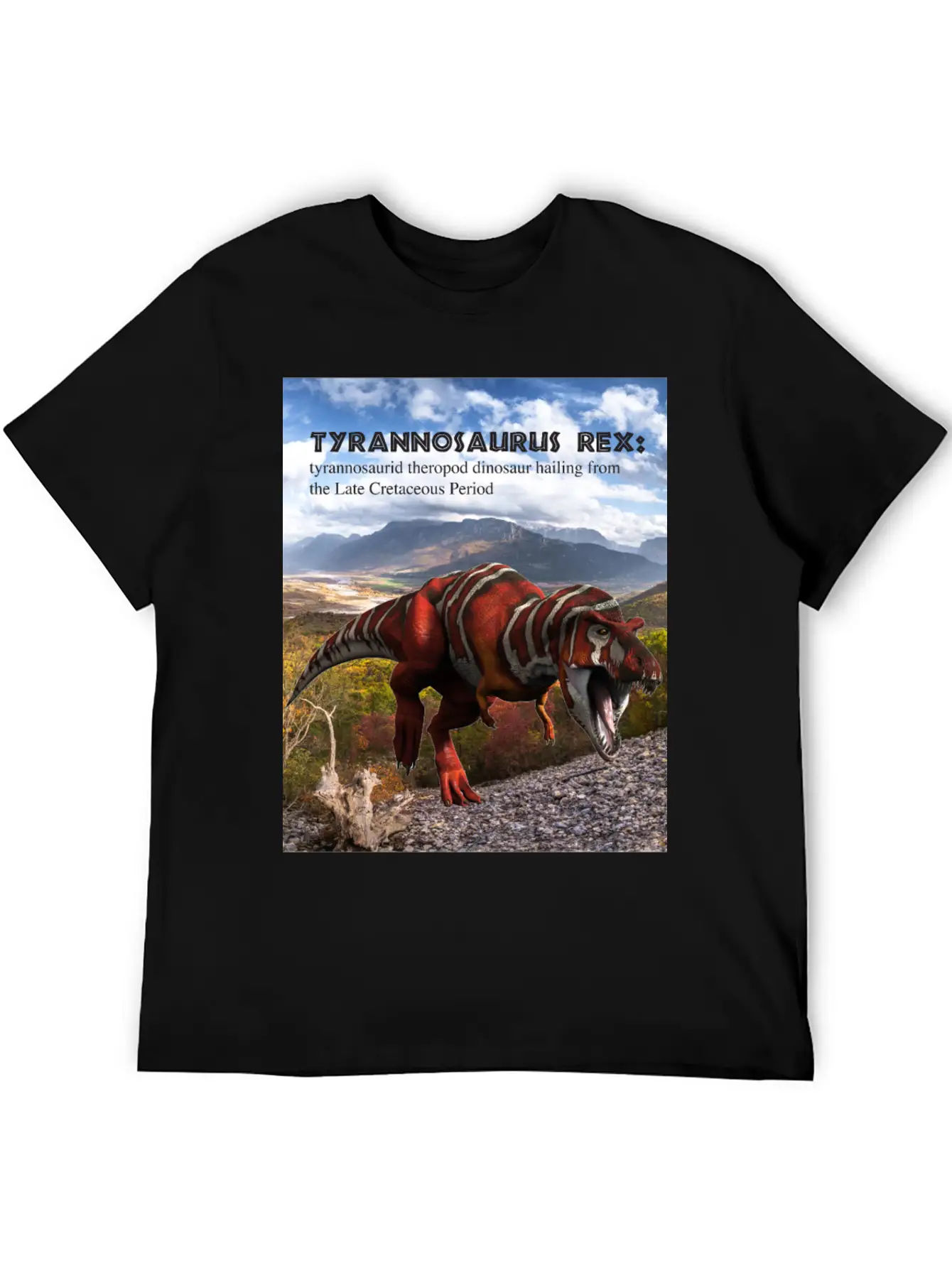 65 MCMLXV TYRANNOSAURUS REX CRETACEOUS DINOSAUR Classic Cotton Tee – Unisex Comfort For Any Season