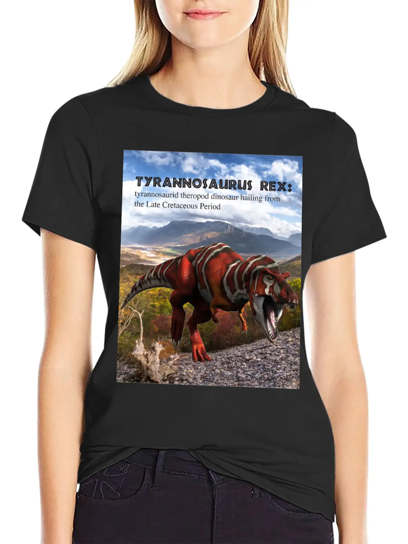 65 MCMLXV TYRANNOSAURUS REX CRETACEOUS DINOSAUR Classic Cotton Tee – Unisex Comfort For Any Season