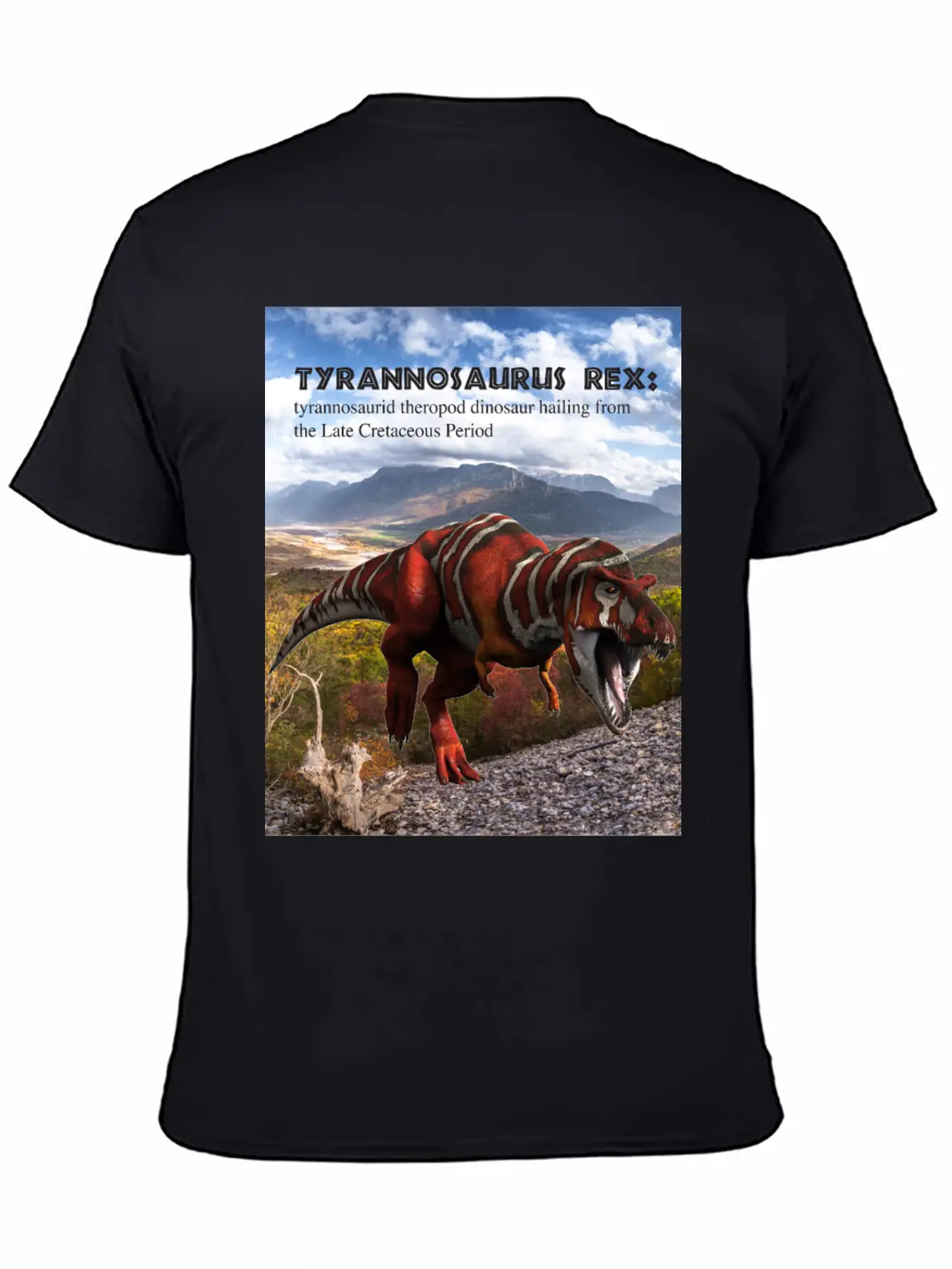65 MCMLXV TYRANNOSAURUS REX CRETACEOUS DINOSAUR Classic Cotton Tee – Unisex Comfort For Any Season
