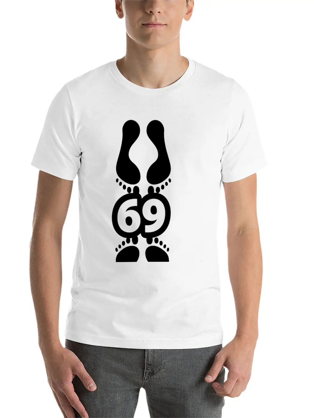 69 Blak Unisex Short Sleeve Soft Cotton T-Shirt – Casual Everyday Wear