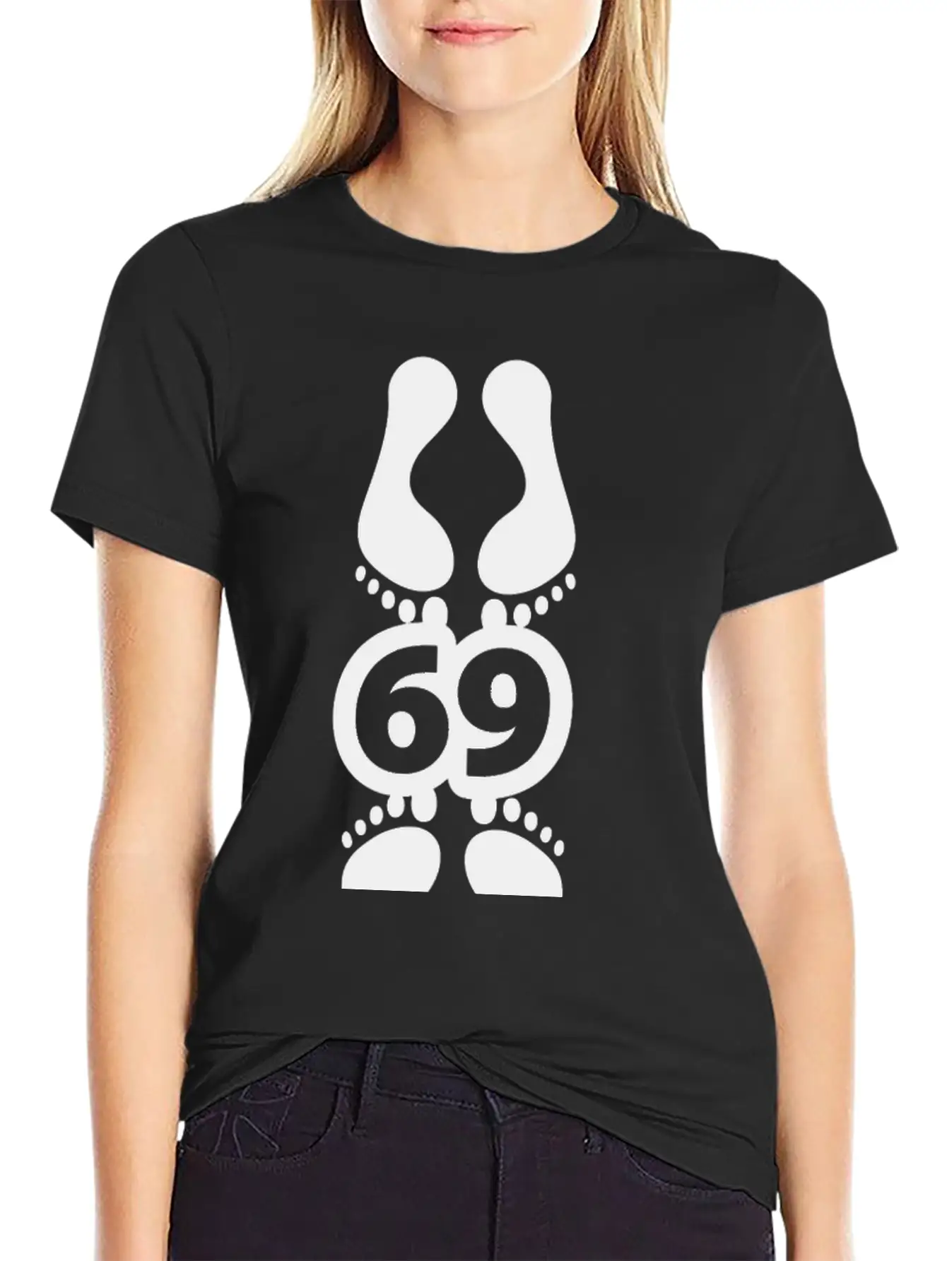 69 Blak Unisex Short Sleeve Soft Cotton T-Shirt – Casual Everyday Wear