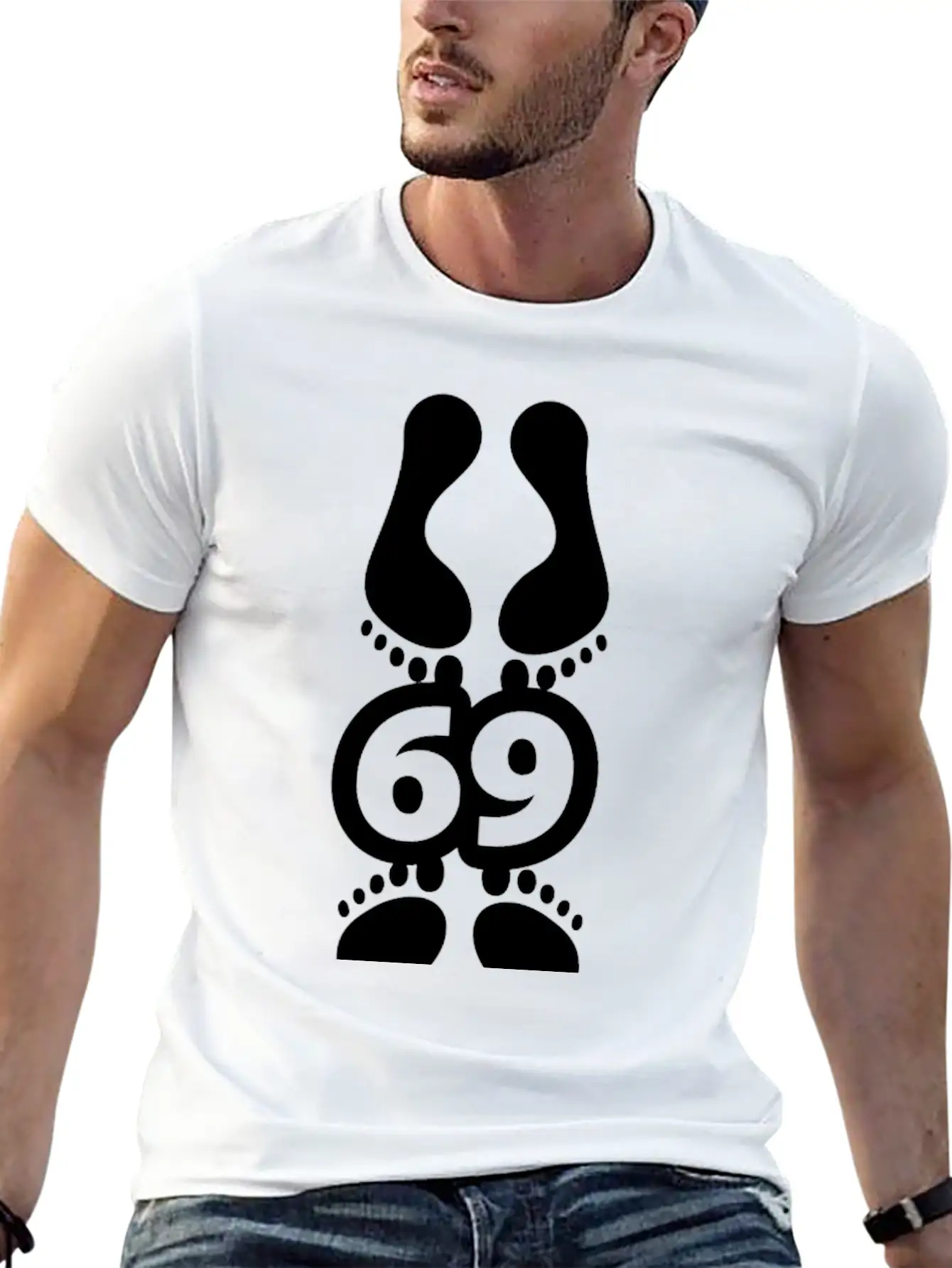 69 Blak Unisex Short Sleeve Soft Cotton T-Shirt – Casual Everyday Wear