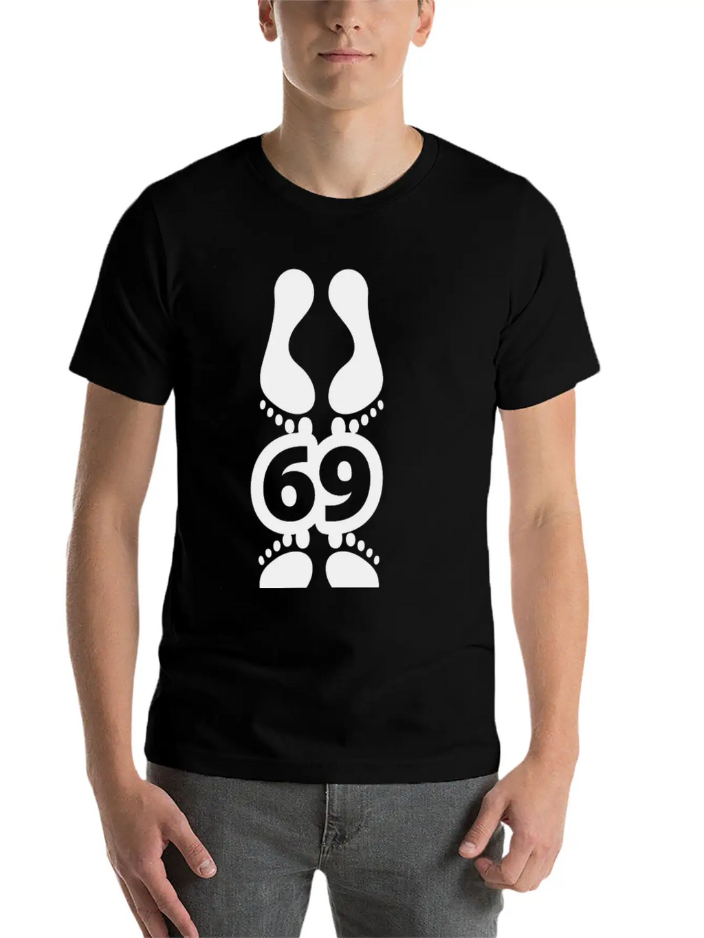 69 Blak Unisex Short Sleeve Soft Cotton T-Shirt – Casual Everyday Wear