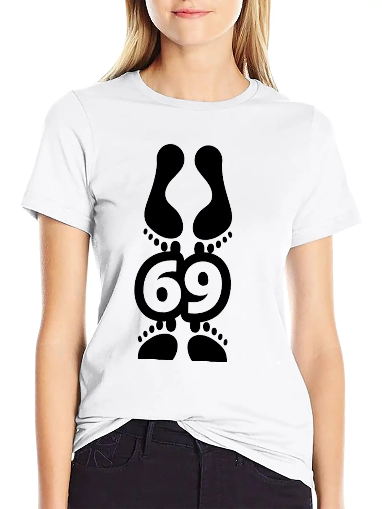 69 Blak Unisex Short Sleeve Soft Cotton T-Shirt – Casual Everyday Wear