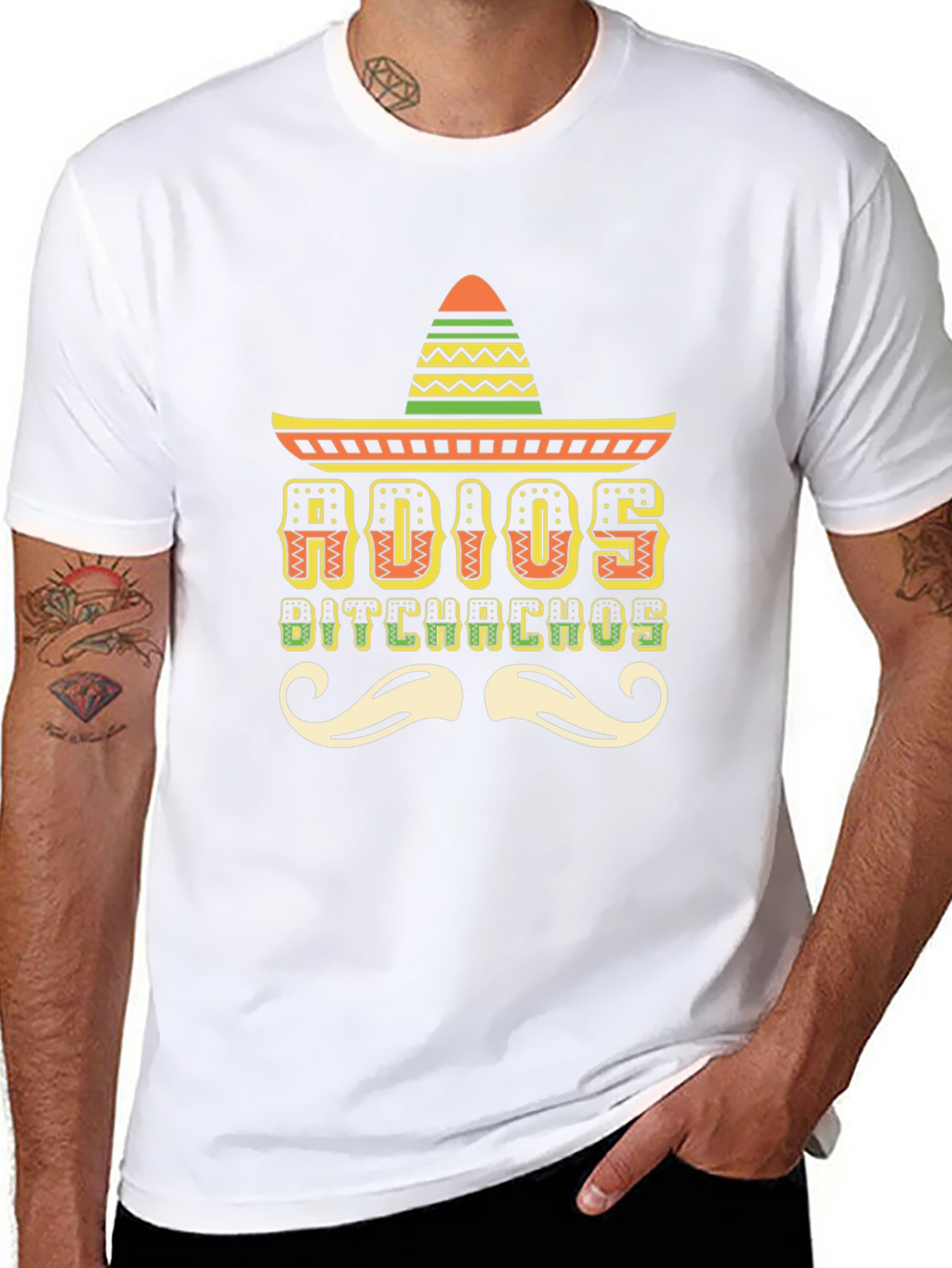 Adios Bitchachos Cinco De Mayo T-Shirt