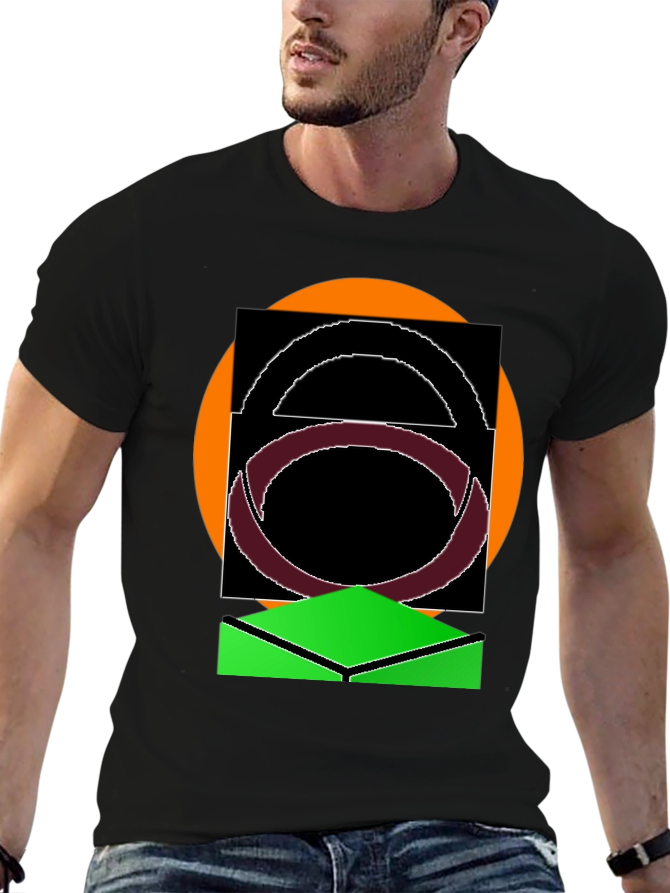 Abstract Graphic T-Shirt
