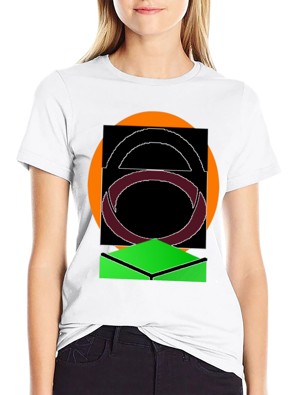 Abstract Graphic T-Shirt