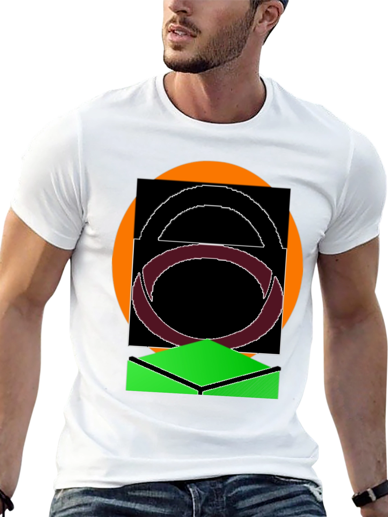 Abstract Graphic T-Shirt