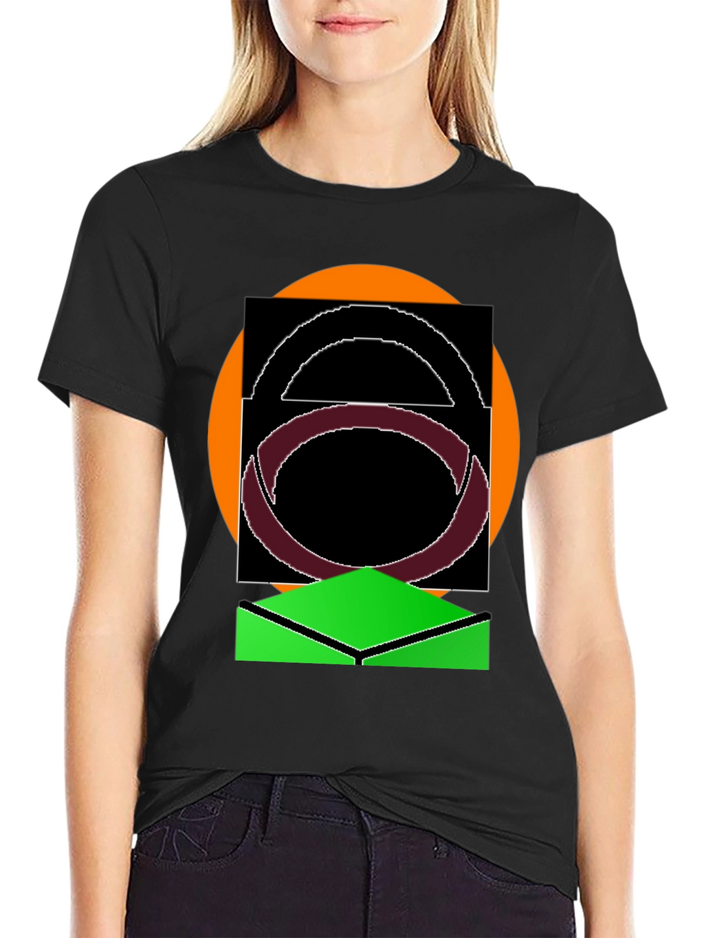 Abstract Graphic T-Shirt