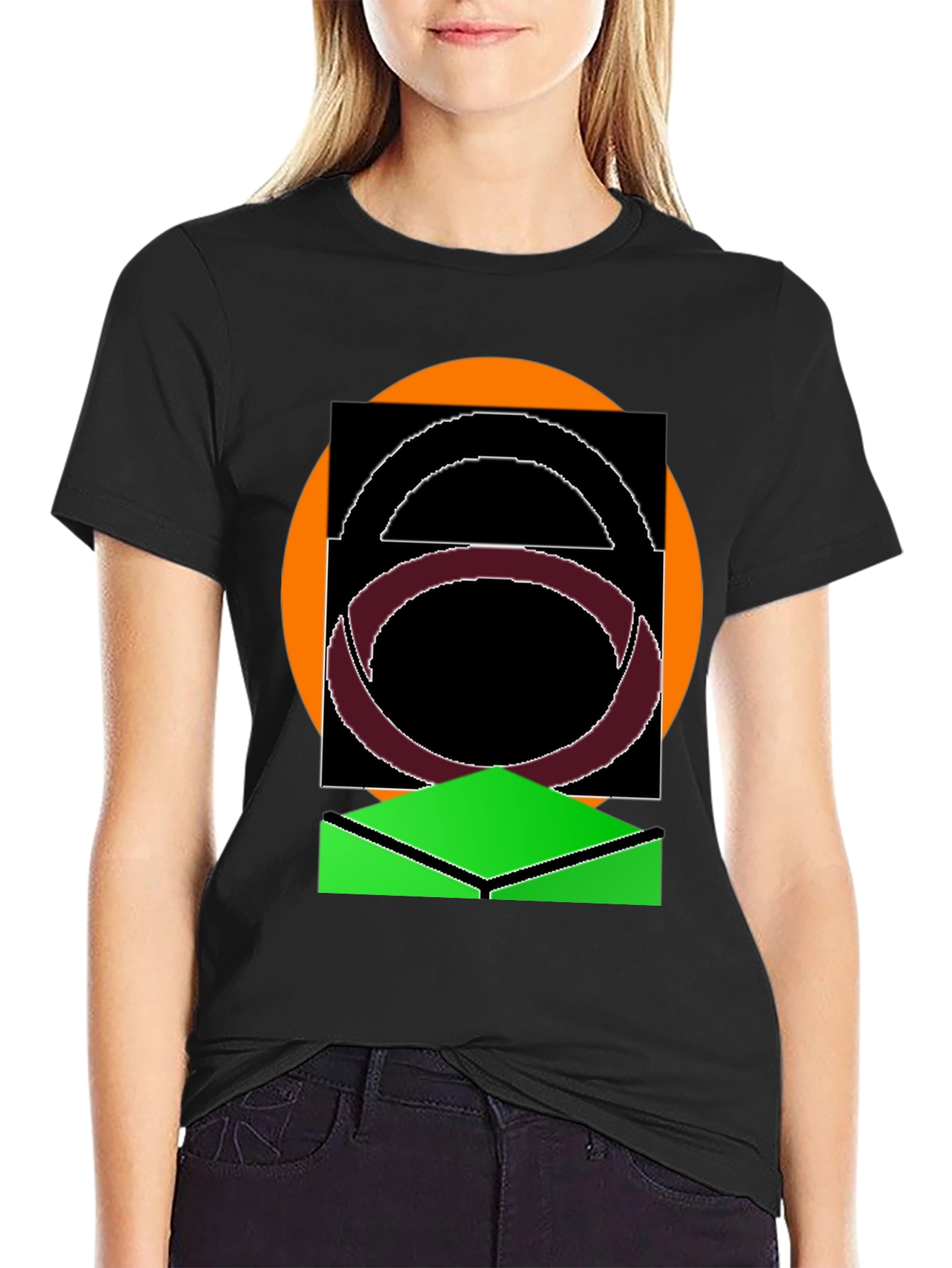 Abstract Graphic T-Shirt