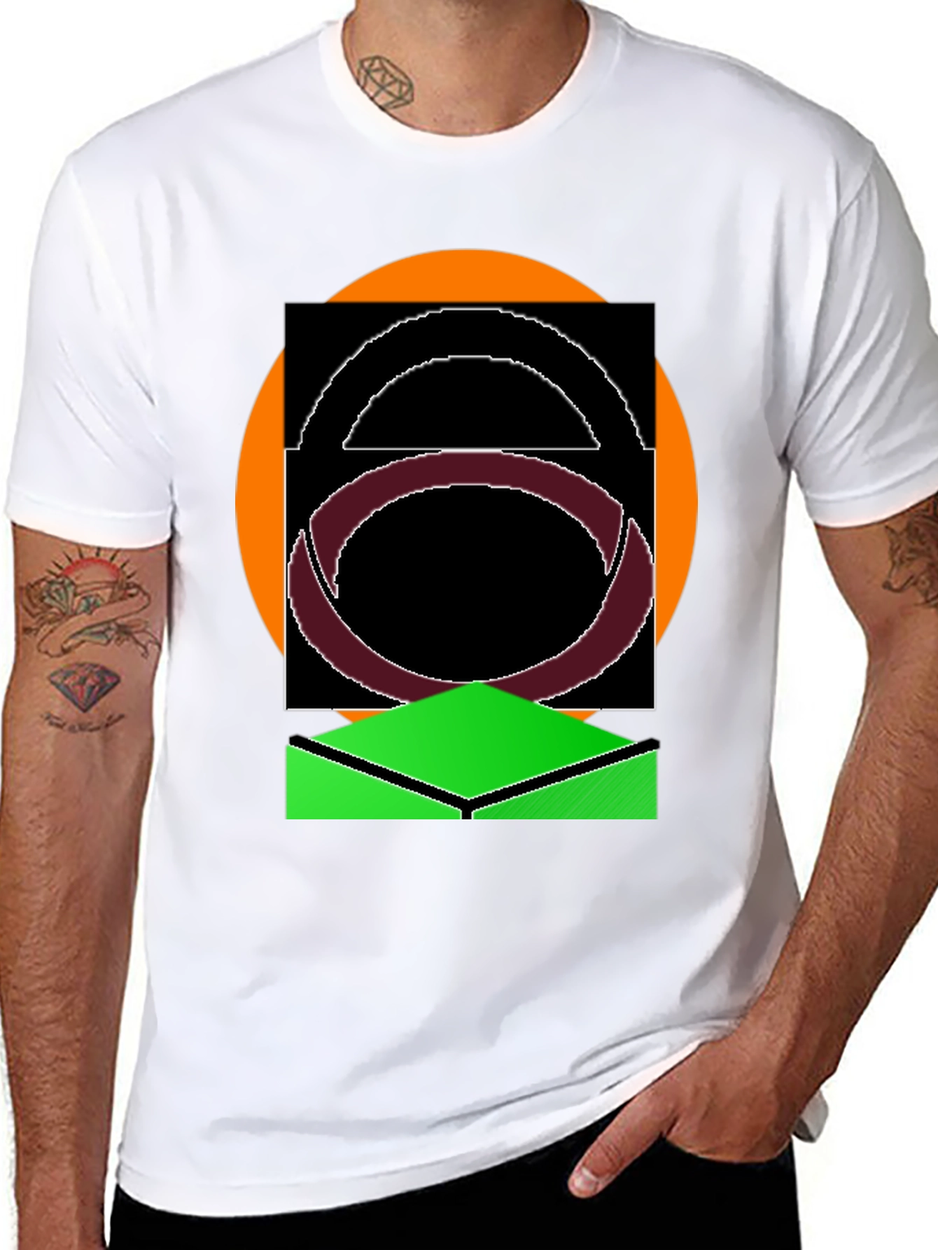Abstract Graphic T-Shirt