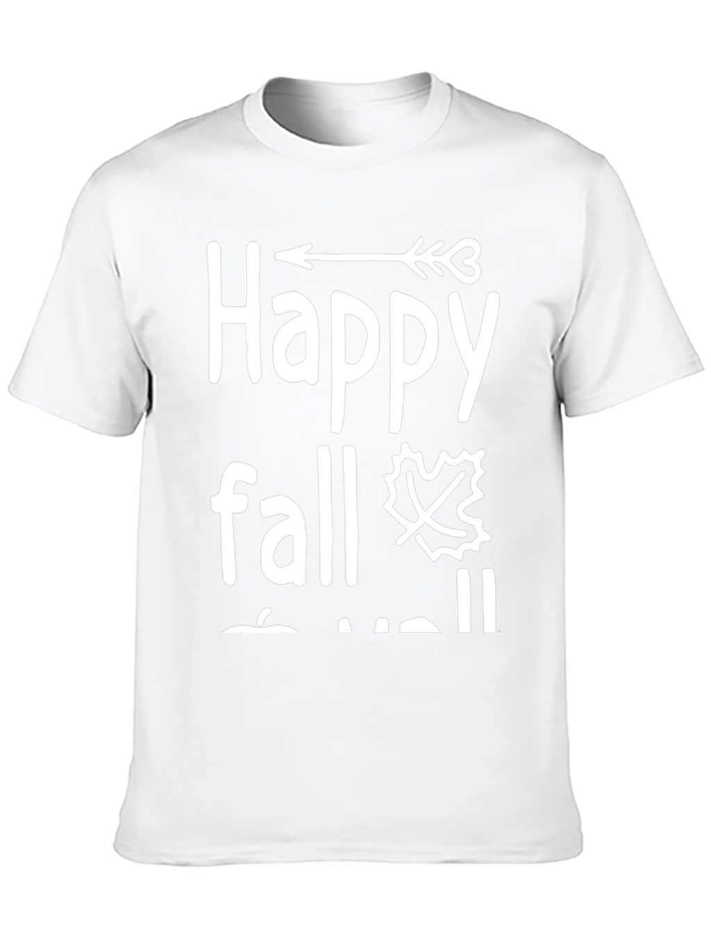 Happy Fall Yall Black Graphic Tee