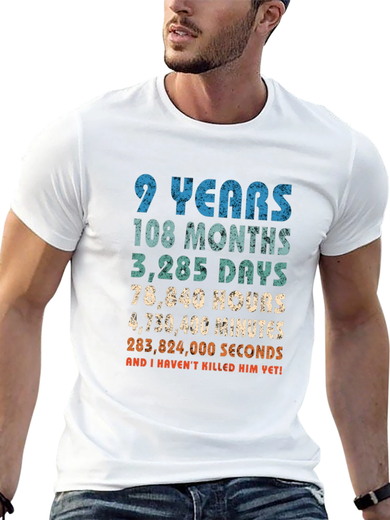 9 Years & Still Alive Funny Anniversary T-Shirt