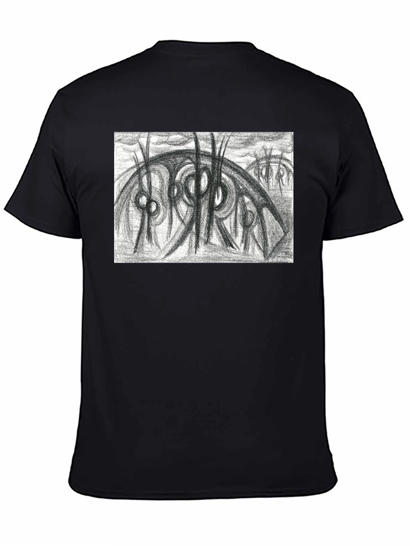 Abstract Graphic Print Tee