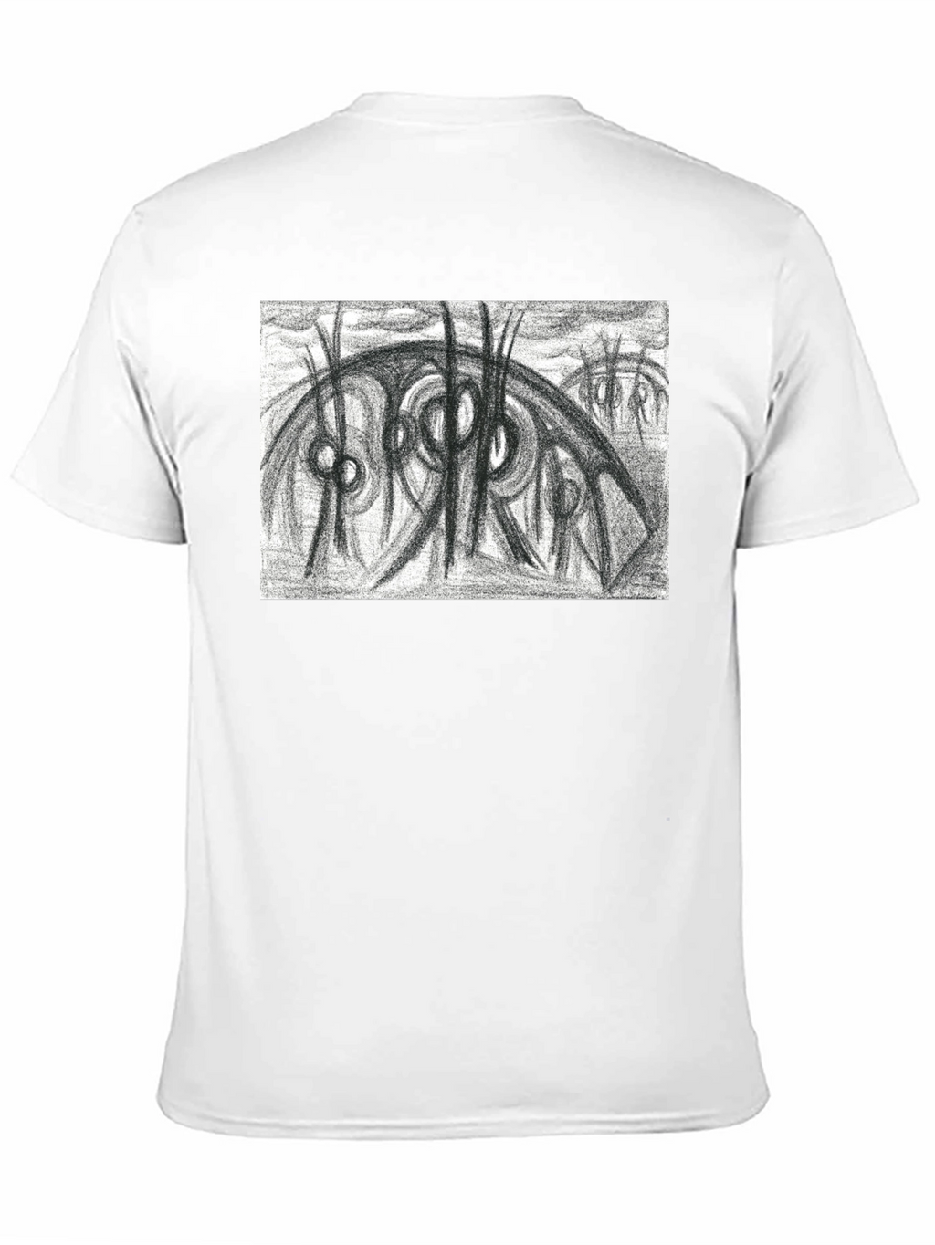 Abstract Graphic Print Tee