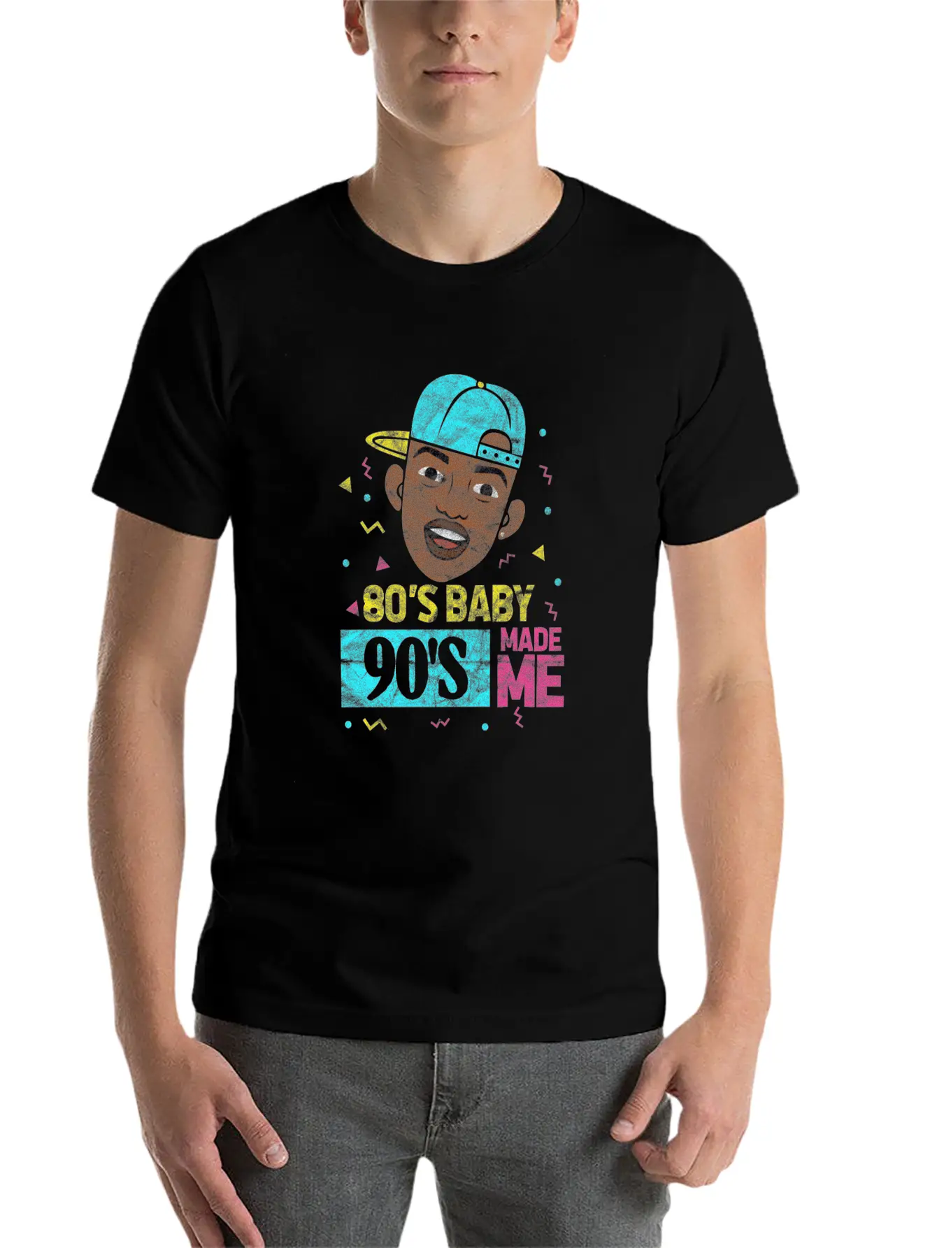 80's 90's Made Me Classic Fit Graphic Tee For Daily Comfort – Unisex Cotton Shirt