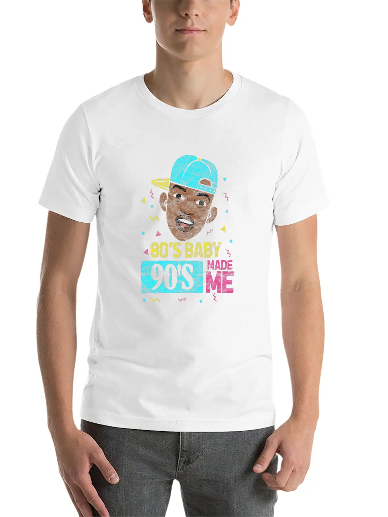 80's 90's Made Me Classic Fit Graphic Tee For Daily Comfort – Unisex Cotton Shirt