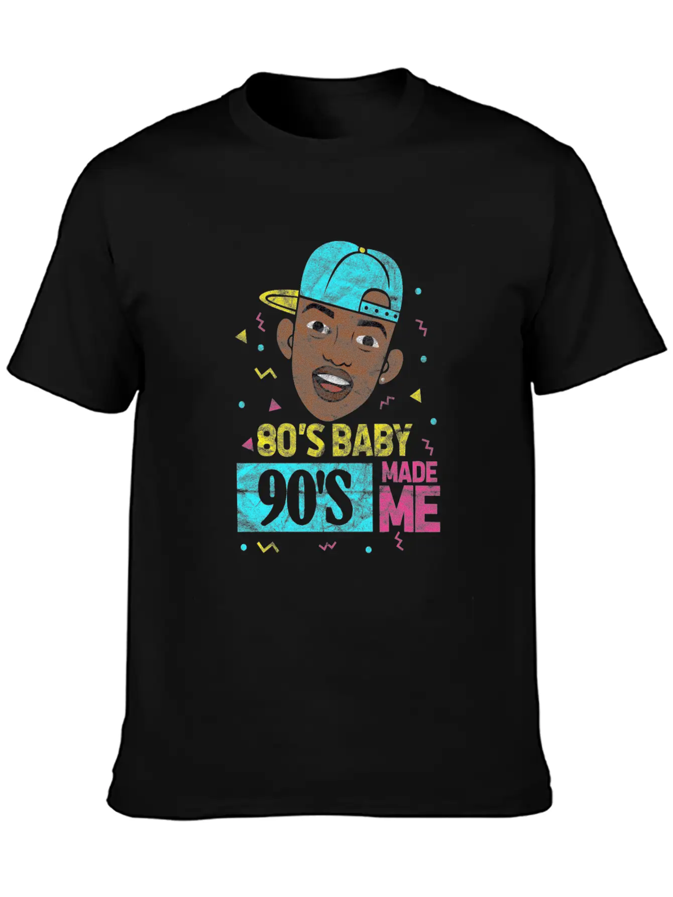 80's 90's Made Me Classic Fit Graphic Tee For Daily Comfort – Unisex Cotton Shirt