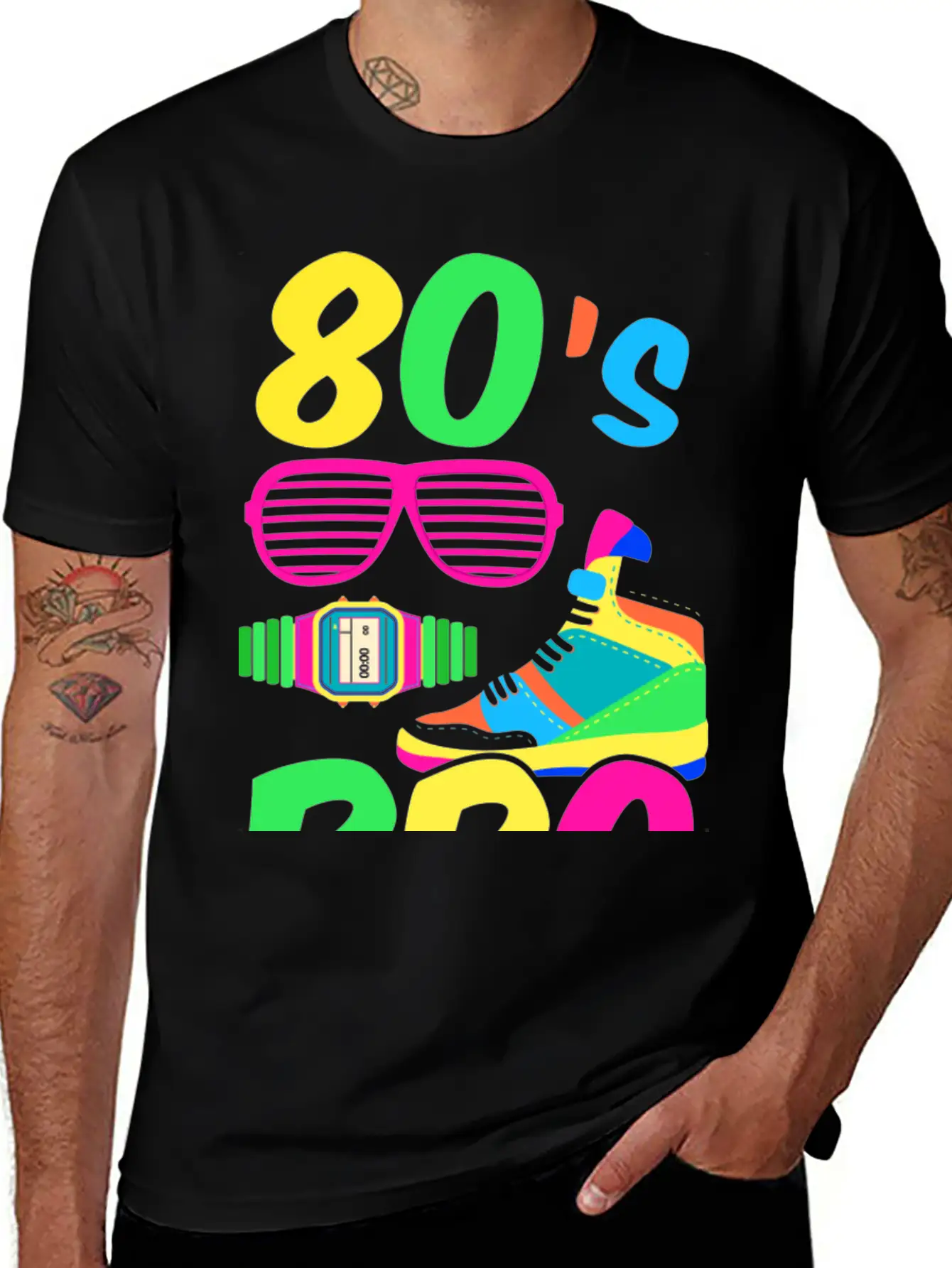 80s Bro Blue Essential Unisex Summer Tee – Soft Cotton Casual Fit