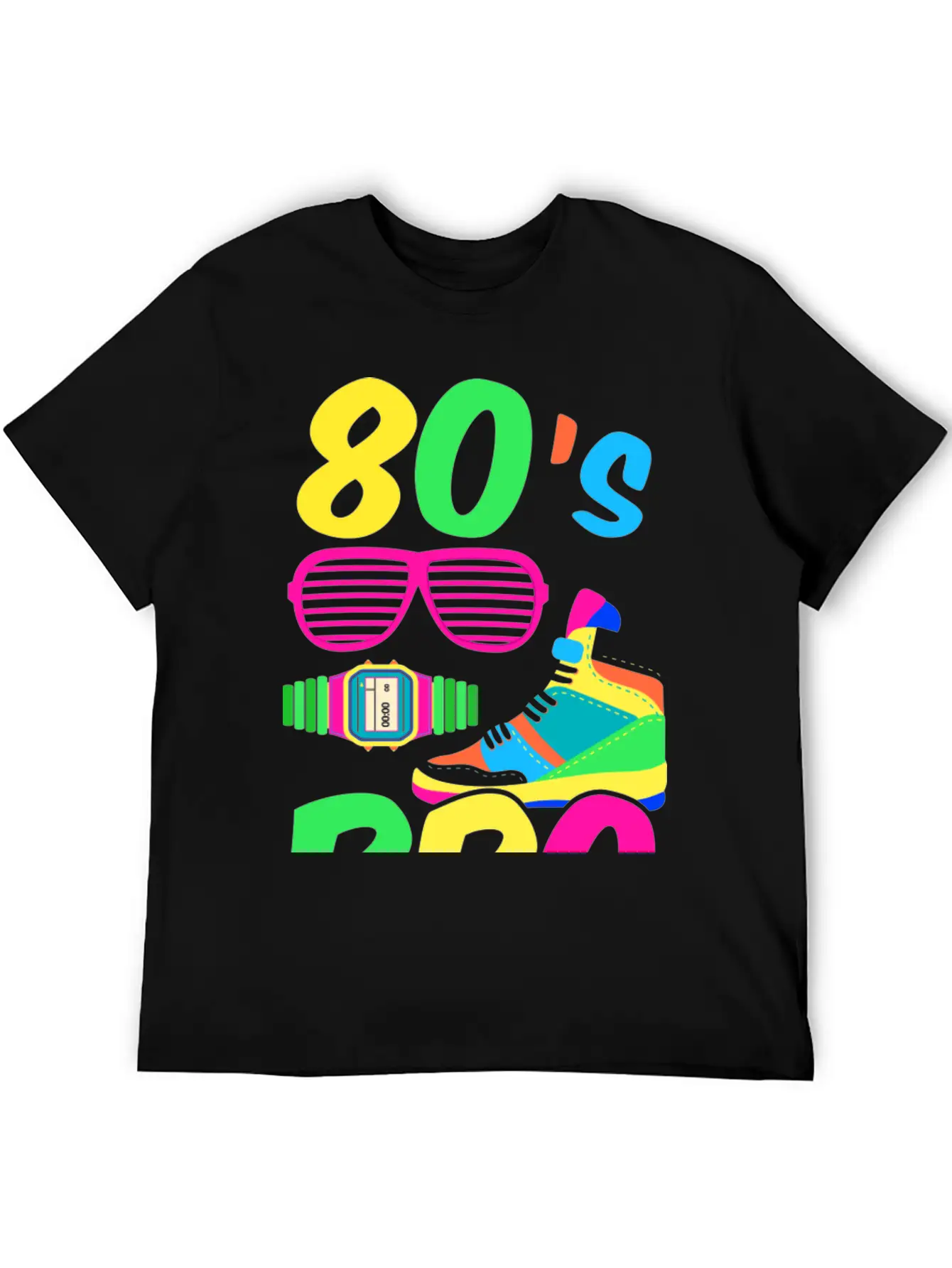 80s Bro Blue Essential Unisex Summer Tee – Soft Cotton Casual Fit
