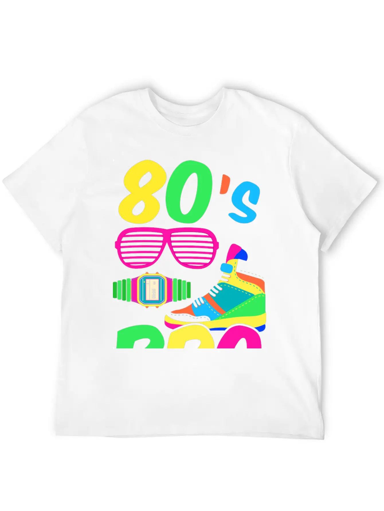 80s Bro Blue Essential Unisex Summer Tee – Soft Cotton Casual Fit