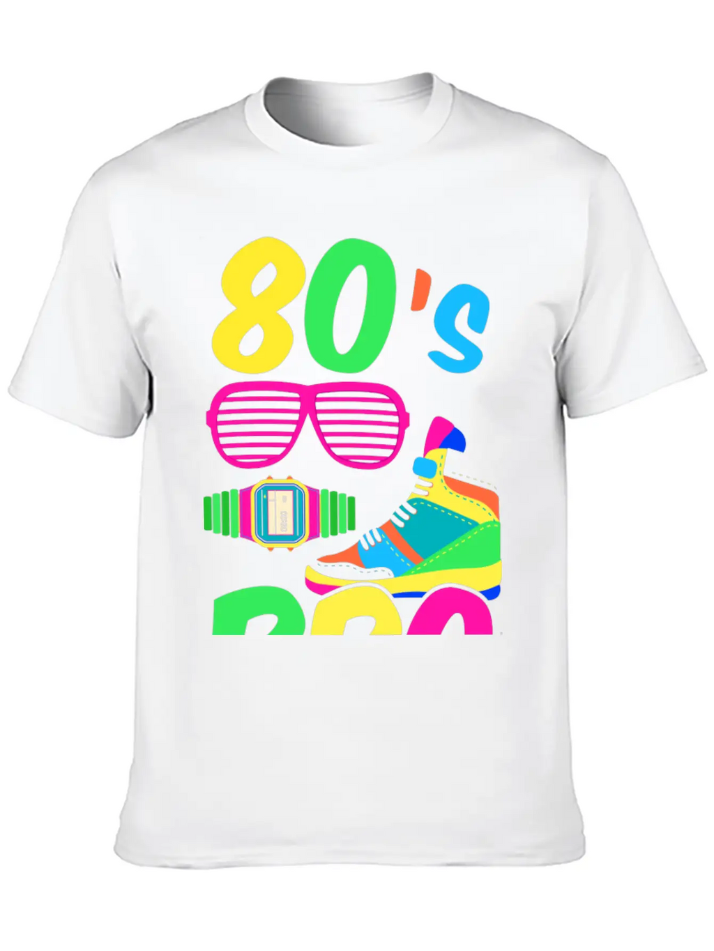 80s Bro Blue Essential Unisex Summer Tee – Soft Cotton Casual Fit