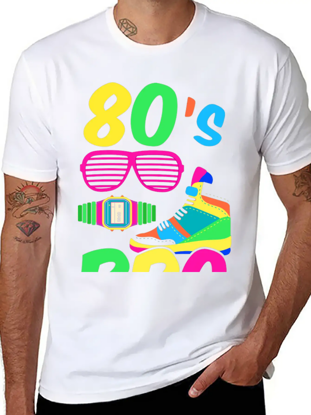 80s Bro Blue Essential Unisex Summer Tee – Soft Cotton Casual Fit