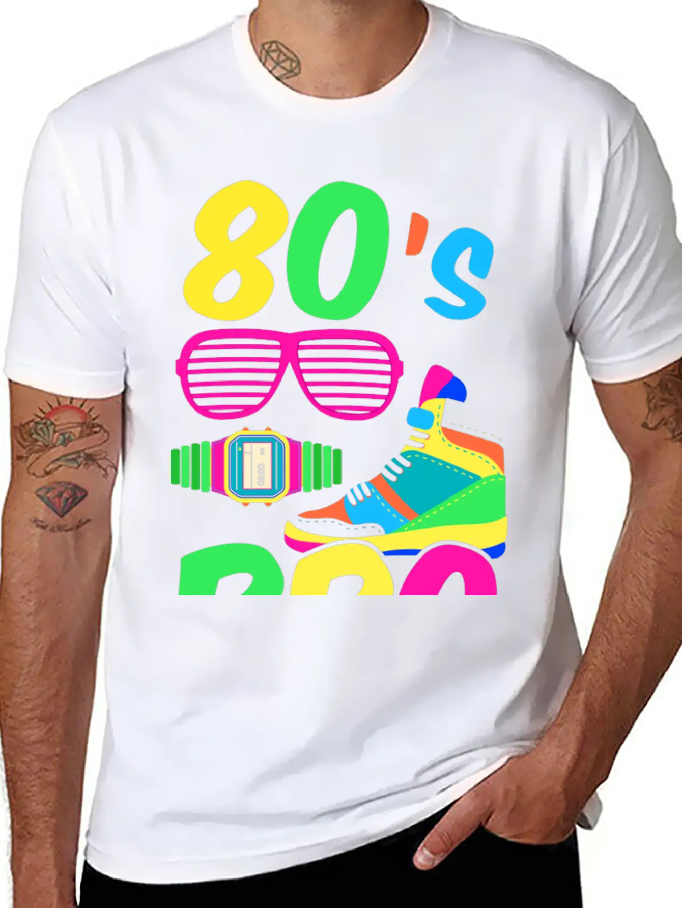 80s Bro Blue Essential Unisex Summer Tee – Soft Cotton Casual Fit