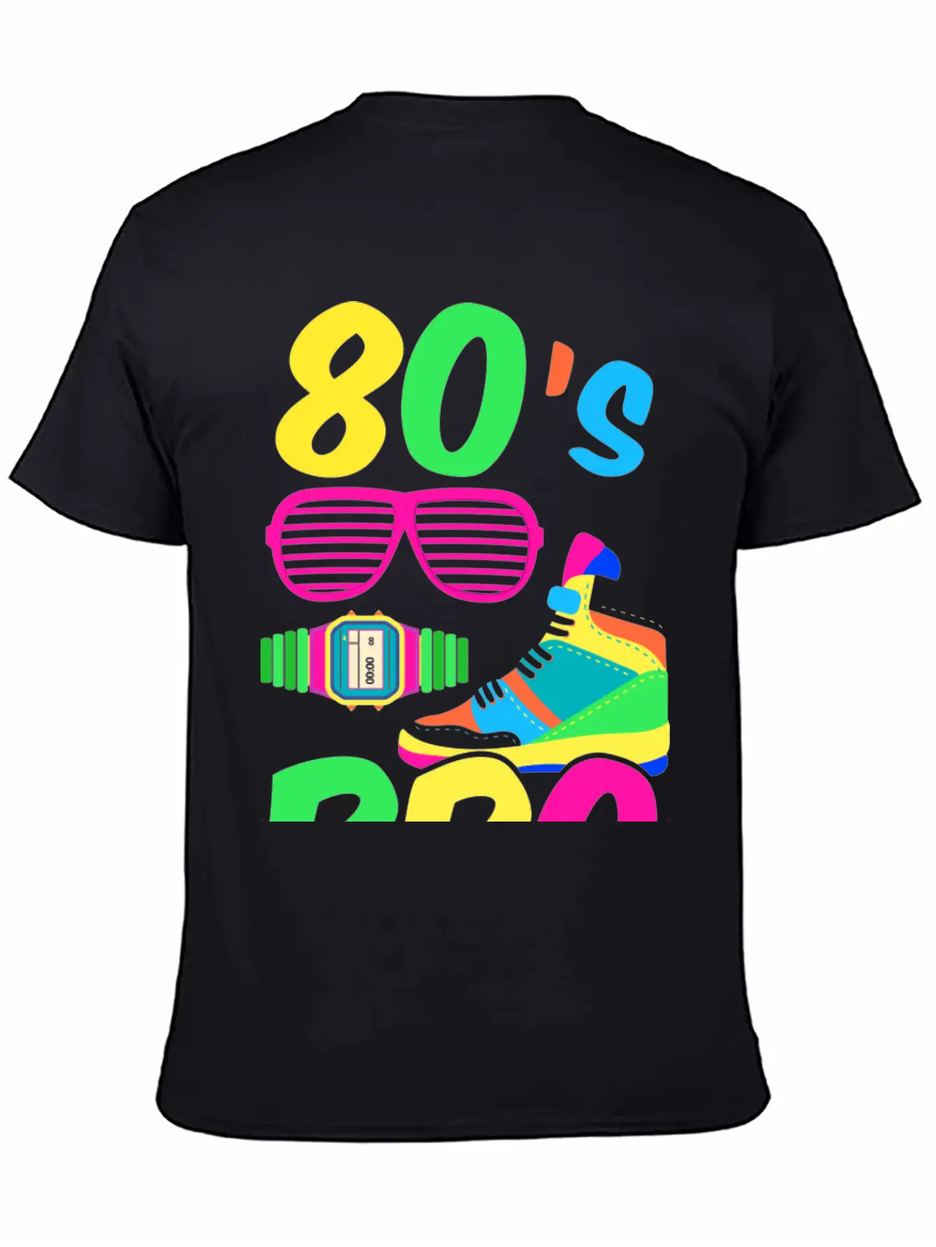80s Bro Blue Essential Unisex Summer Tee – Soft Cotton Casual Fit