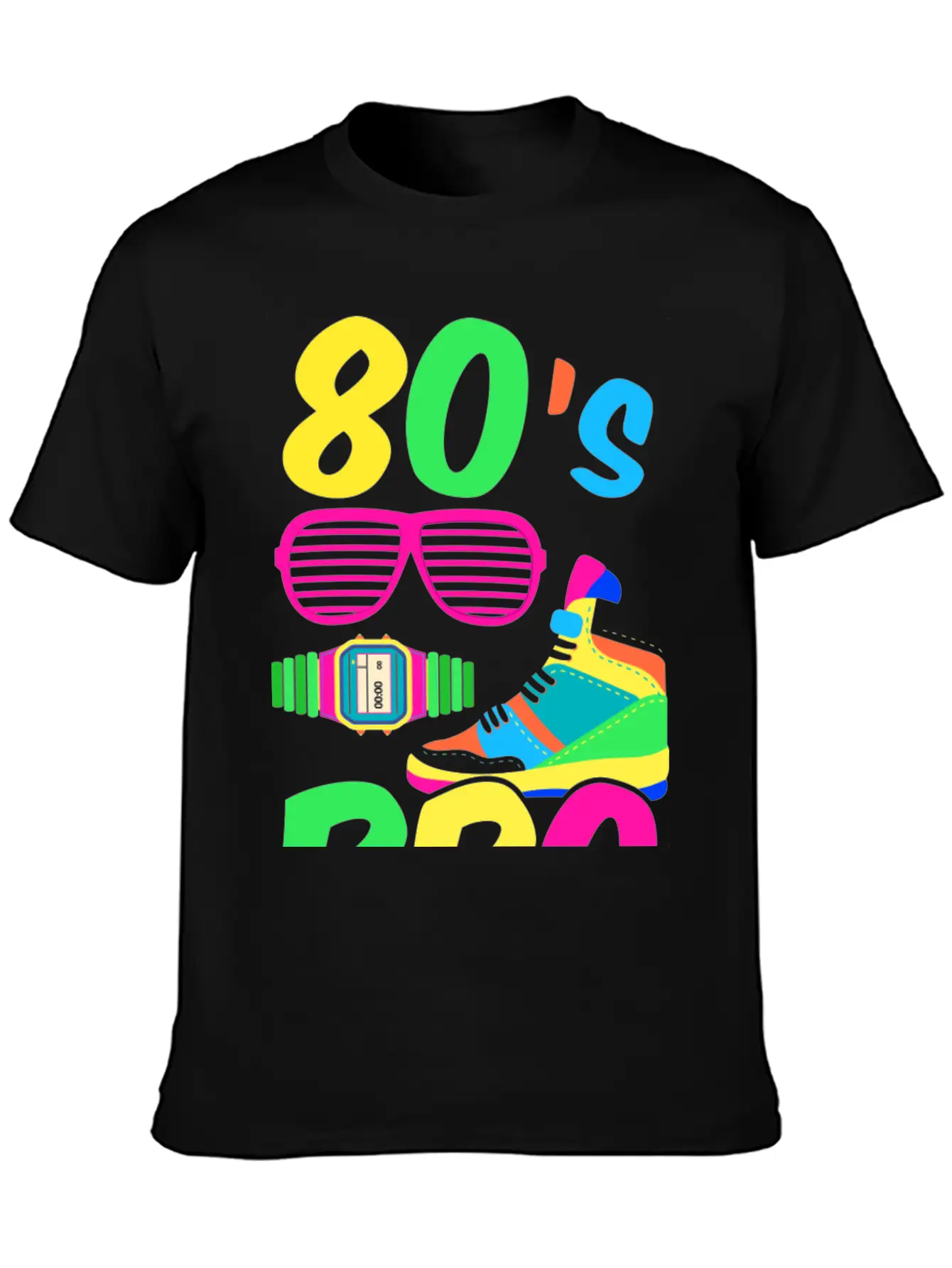 80s Bro Blue Essential Unisex Summer Tee – Soft Cotton Casual Fit
