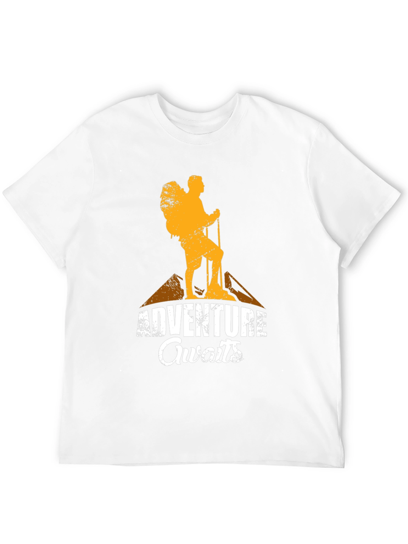 Adventure Awaits Graphic T-Shirt - Hiking Tee