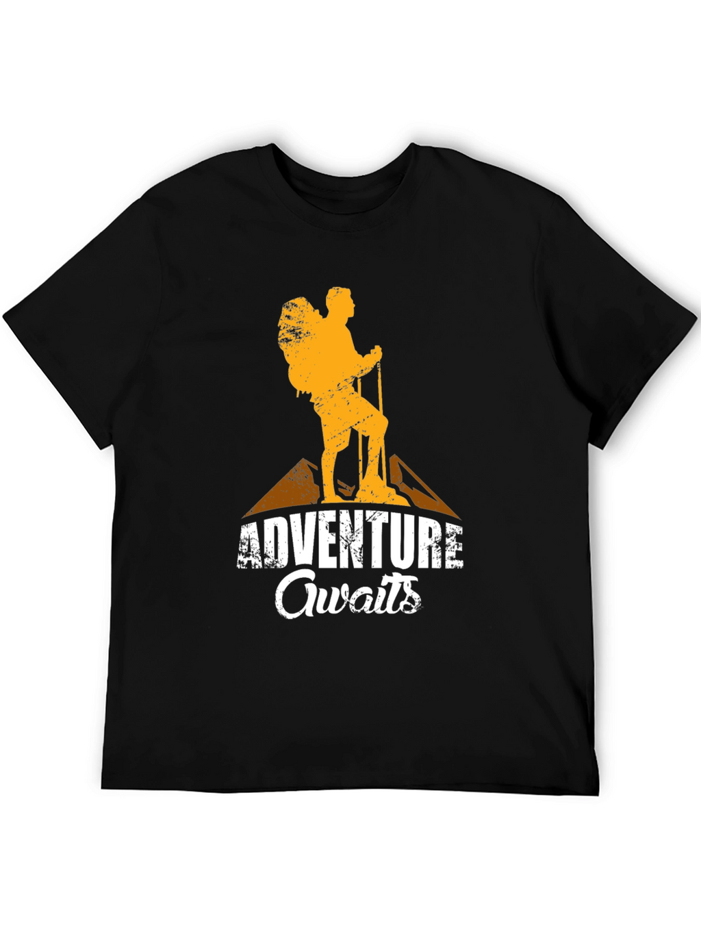 Adventure Awaits Graphic T-Shirt - Hiking Tee