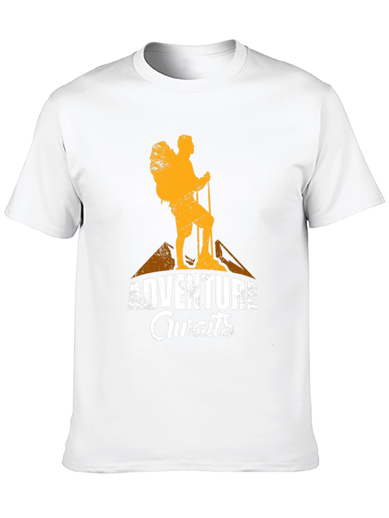 Adventure Awaits Graphic T-Shirt - Hiking Tee