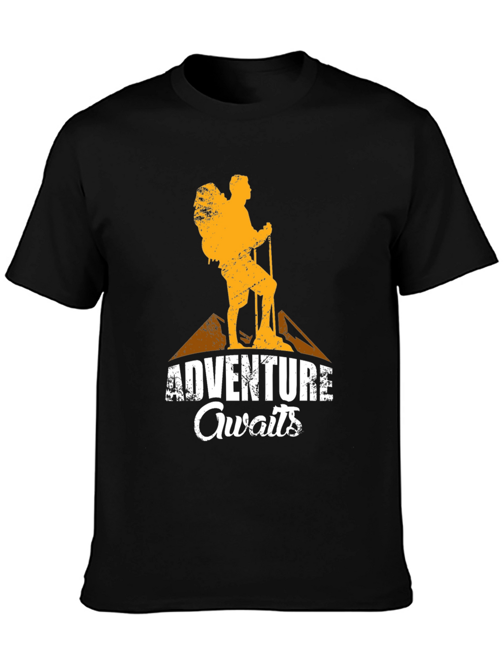 Adventure Awaits Graphic T-Shirt - Hiking Tee