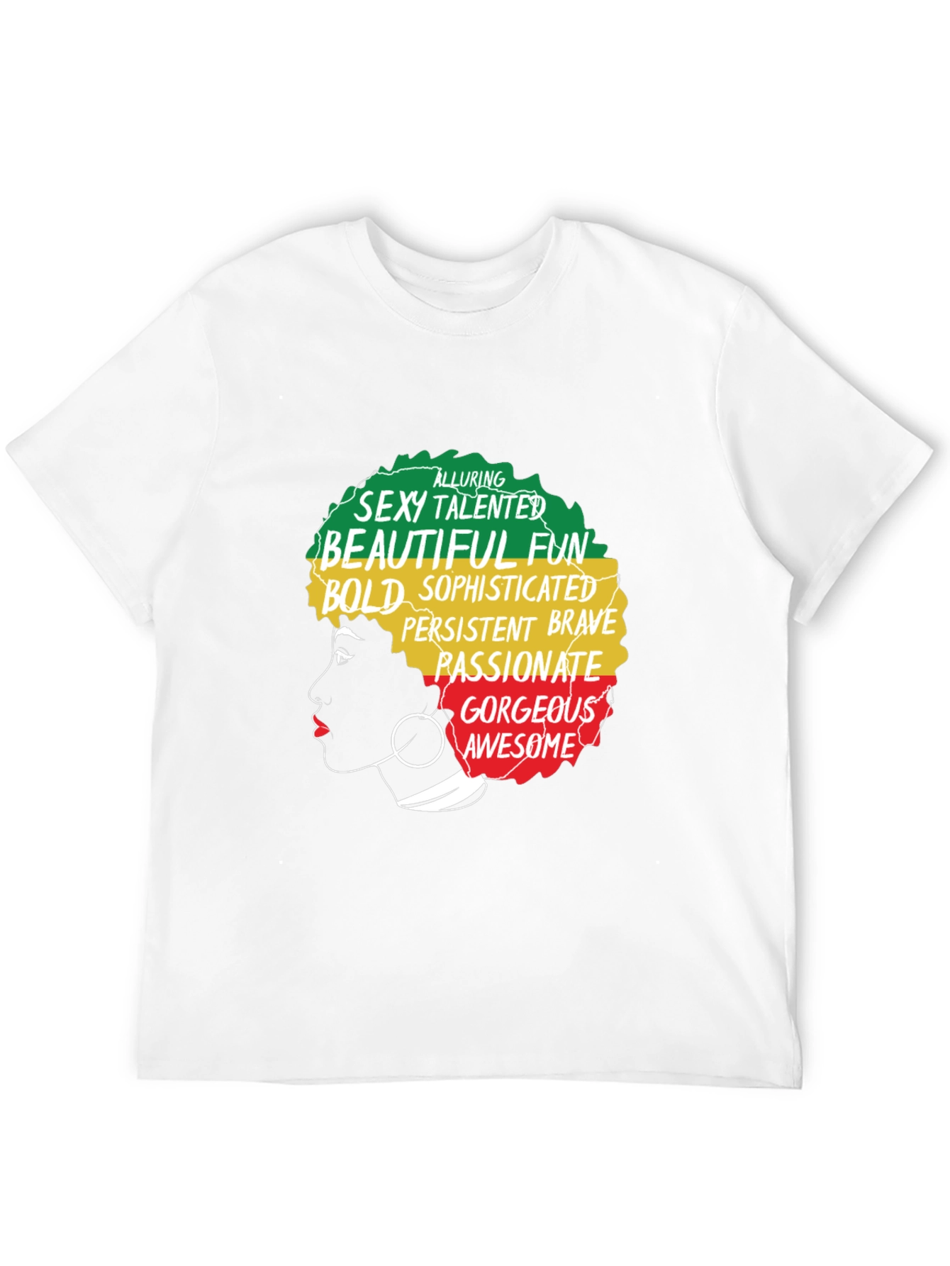 Afro Queen Graphic Tee - Empowering Black Pride Shirt