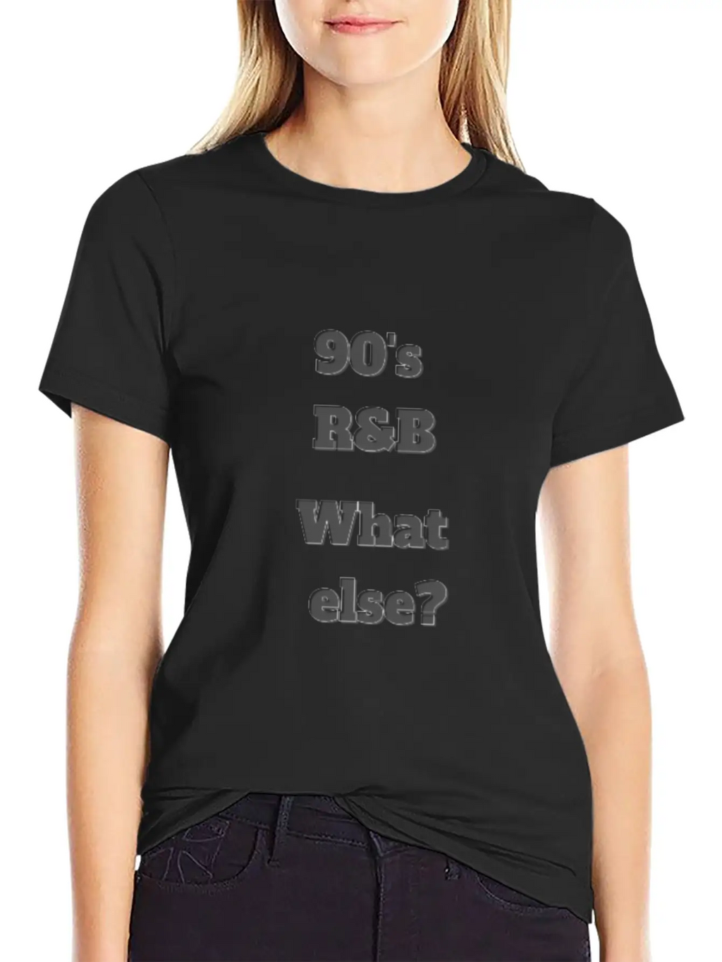 90 S R'B What Else, White T-Shirt Classic Cotton Tee – Unisex Comfort For Any Season
