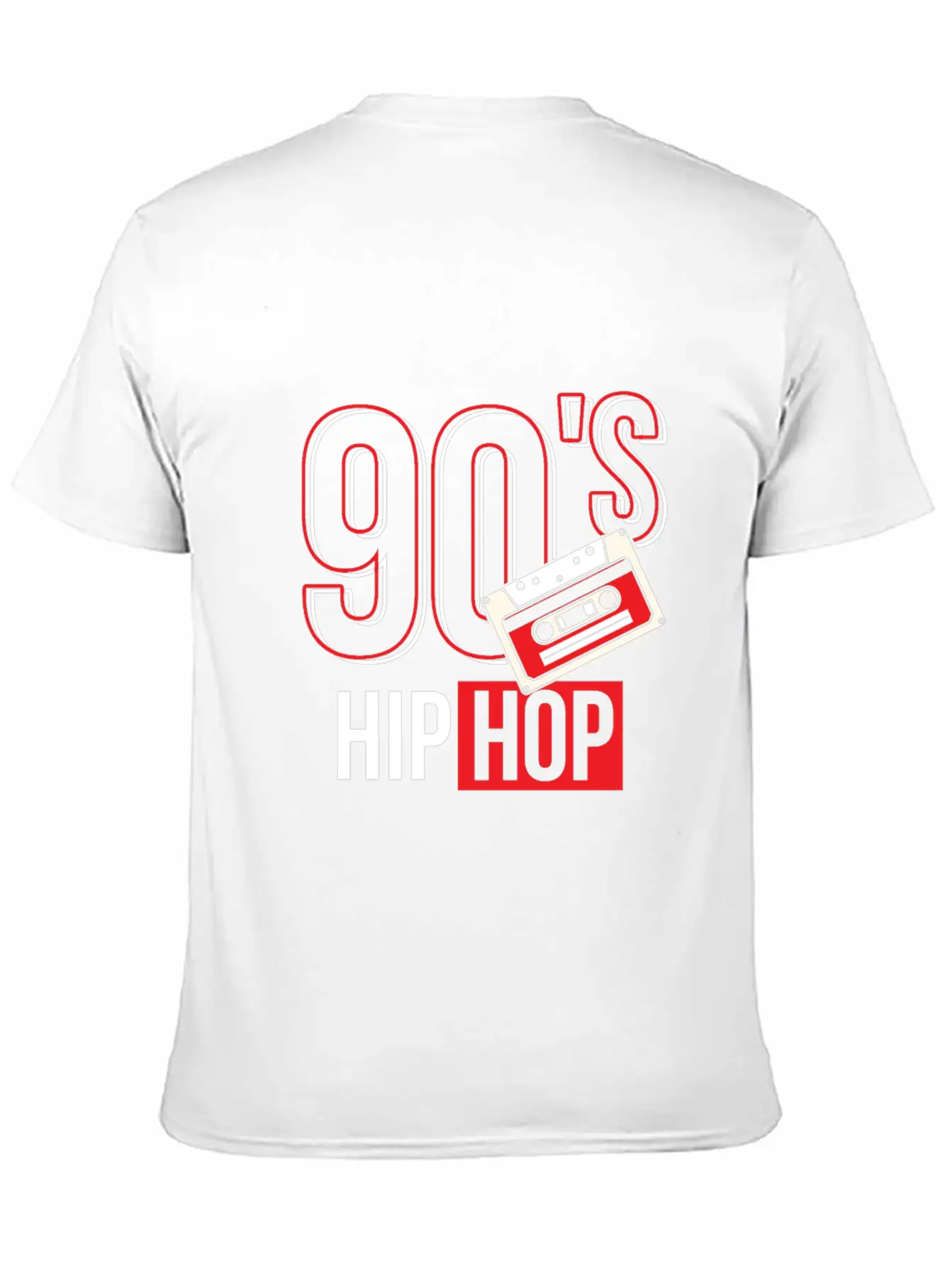 90's Hip Hop Classic Crew Neck Graphic Tee – Everyday Minimal Look