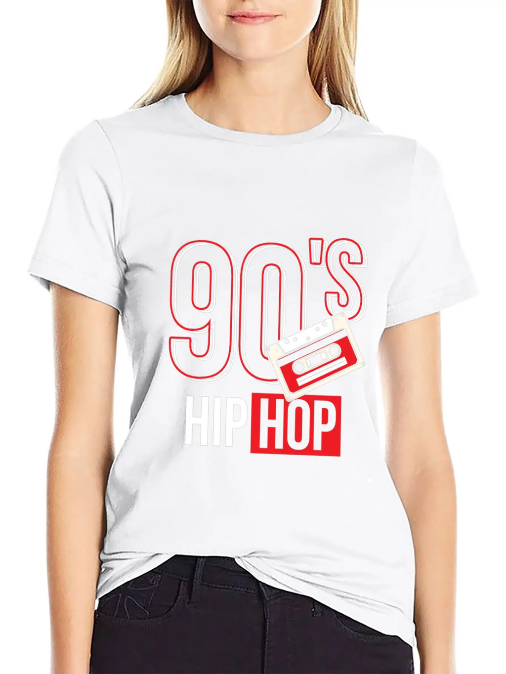 90's Hip Hop Classic Crew Neck Graphic Tee – Everyday Minimal Look