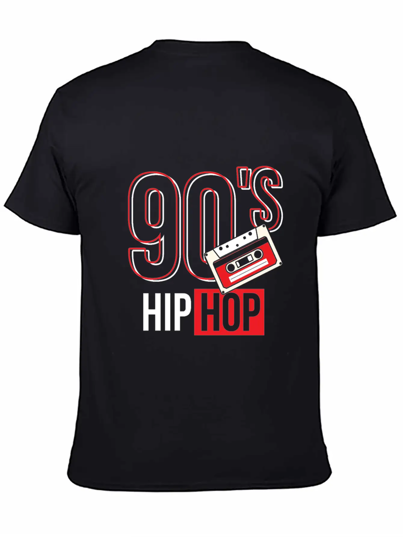 90's Hip Hop Classic Crew Neck Graphic Tee – Everyday Minimal Look