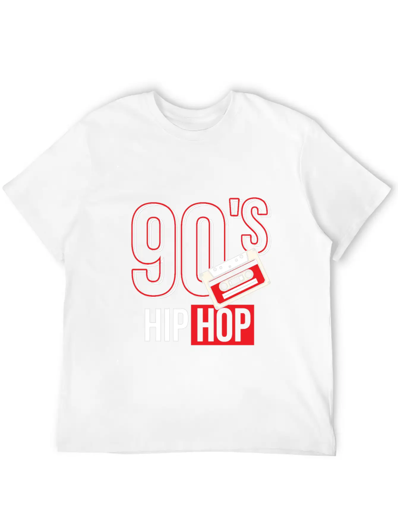 90's Hip Hop Classic Crew Neck Graphic Tee – Everyday Minimal Look