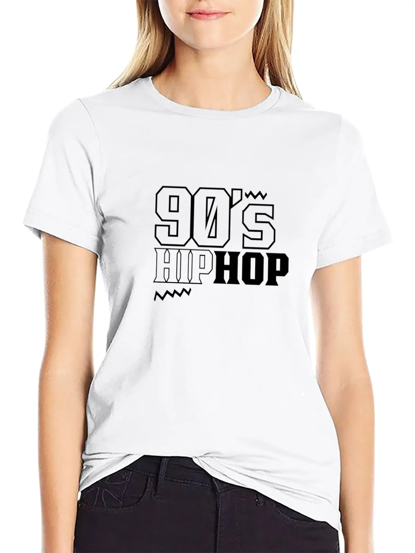 90's Hip Hop Funny HipHop 90s Musician Unisex Short Sleeve Soft Cotton T-Shirt – Casual Everyday Wear