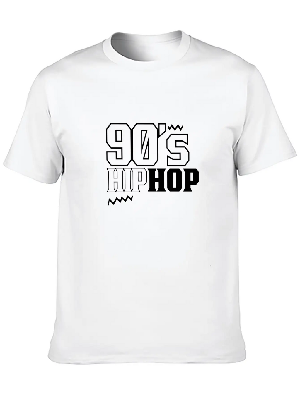 90's Hip Hop Funny HipHop 90s Musician Unisex Short Sleeve Soft Cotton T-Shirt – Casual Everyday Wear