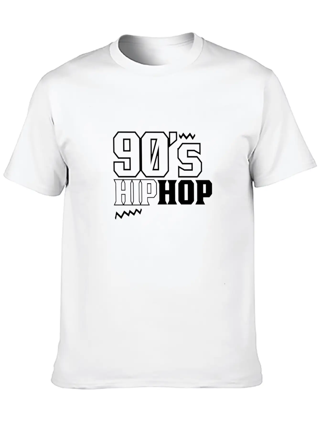 90's Hip Hop Funny HipHop 90s Musician Unisex Short Sleeve Soft Cotton T-Shirt – Casual Everyday Wear