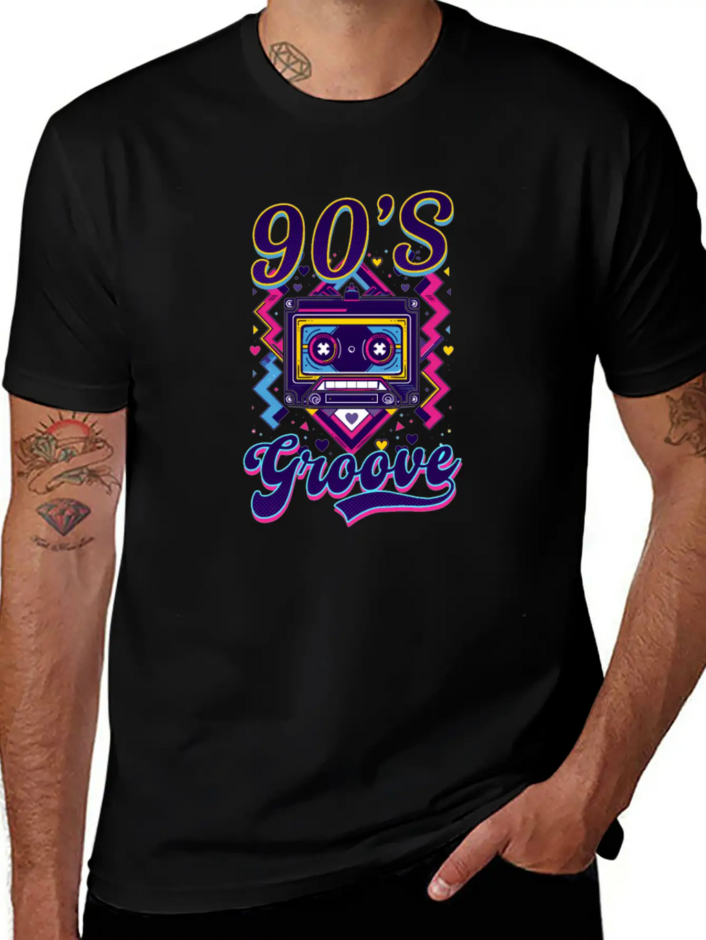 90s R&B 90'S Groove Unisex Casual T-Shirt – Clean Design For Daily Comfort