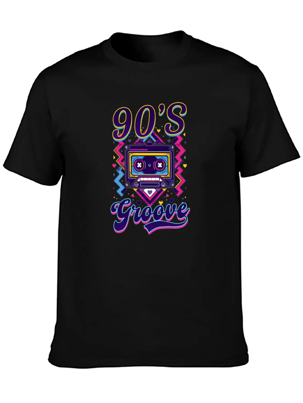 90s R&B 90'S Groove Unisex Casual T-Shirt – Clean Design For Daily Comfort