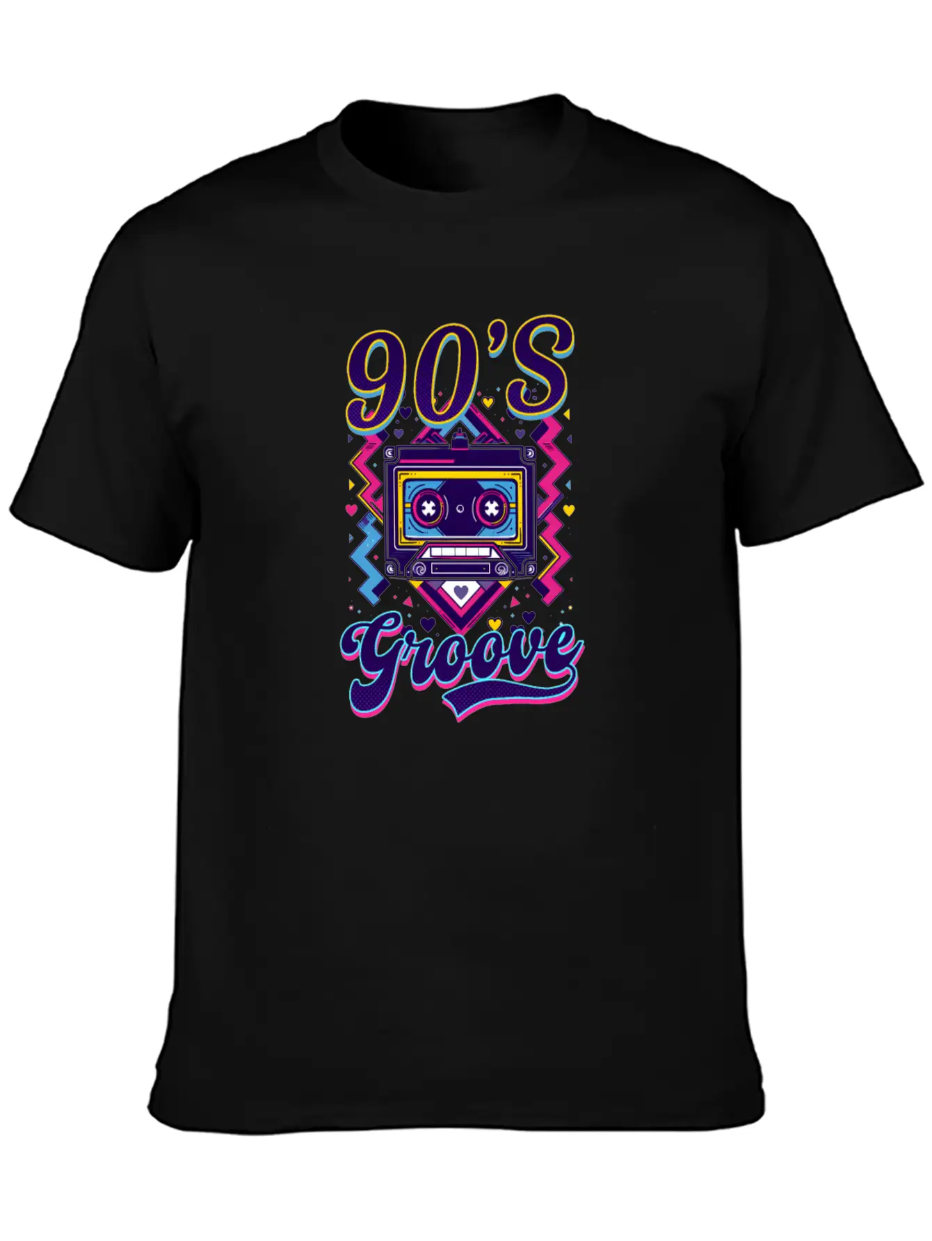 90s R&B 90'S Groove Unisex Casual T-Shirt – Clean Design For Daily Comfort