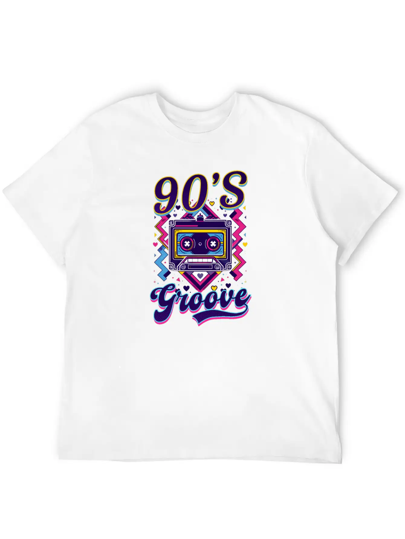 90s R&B 90'S Groove Unisex Casual T-Shirt – Clean Design For Daily Comfort
