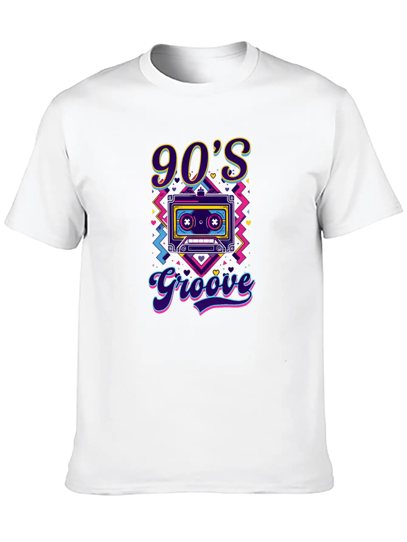 90s R&B 90'S Groove Unisex Casual T-Shirt – Clean Design For Daily Comfort